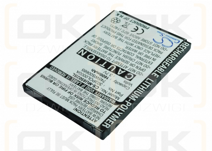 i-mate / 303POL0000A 1600mAh Li-Polímero 3.7V (Cameron Sino)