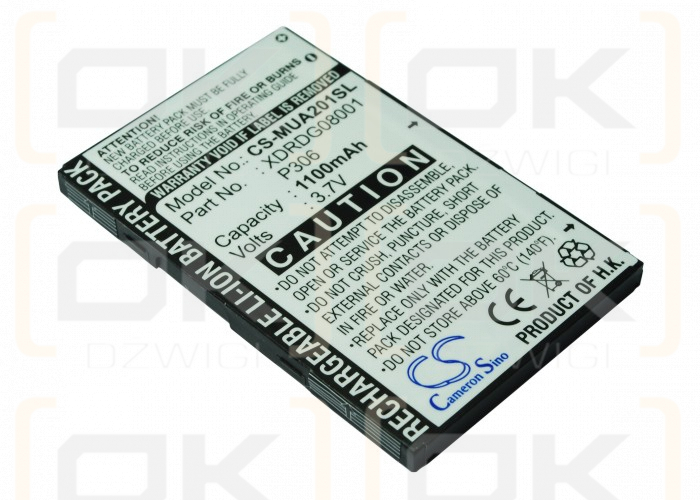 i-mate / XDRDG08001 1100 mAh Li-Ion 3,7 V (Cameron Sino)