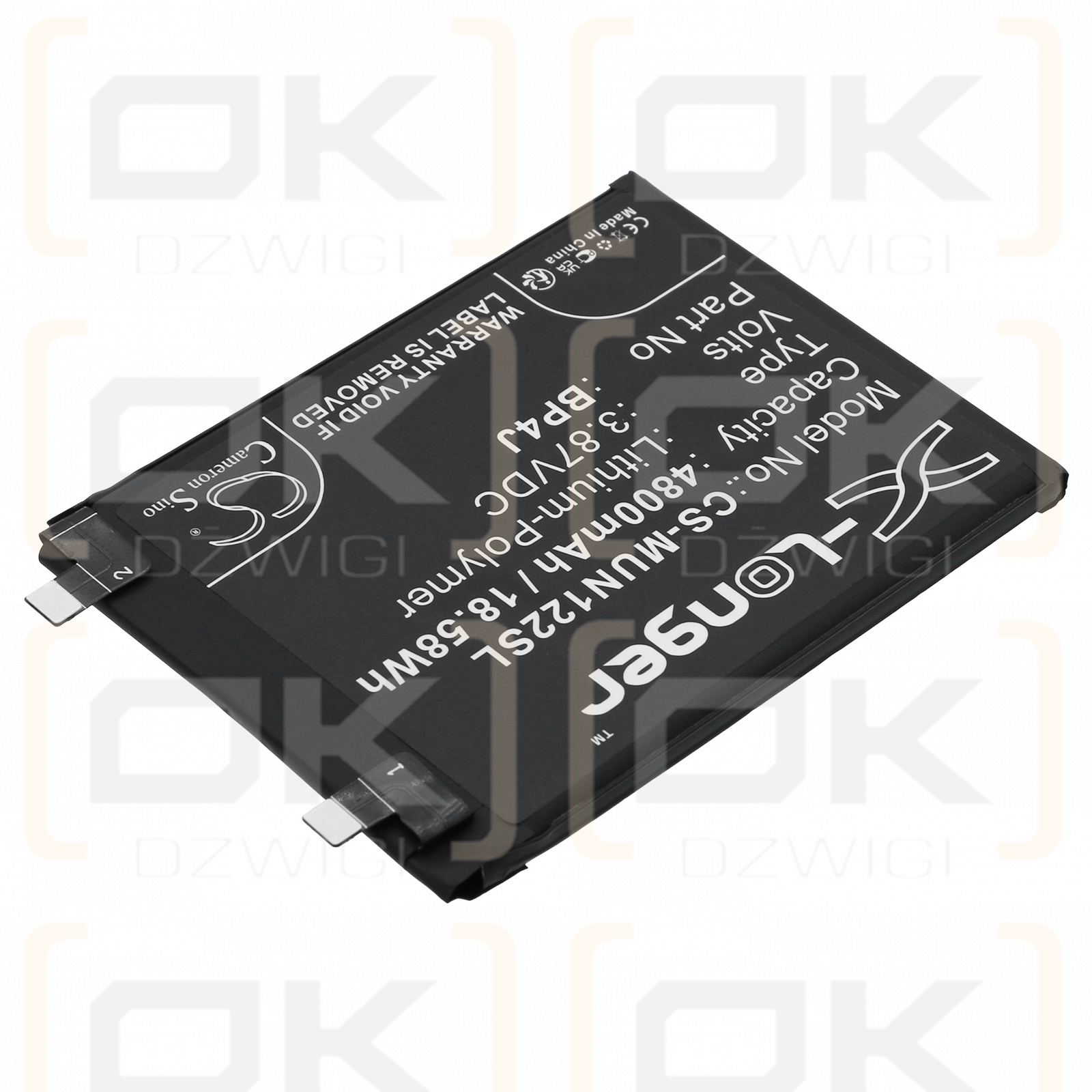 Redmi 22101316UCP / BP4J 4800mAh Li-Polímero 3.87V (Cameron Sino)