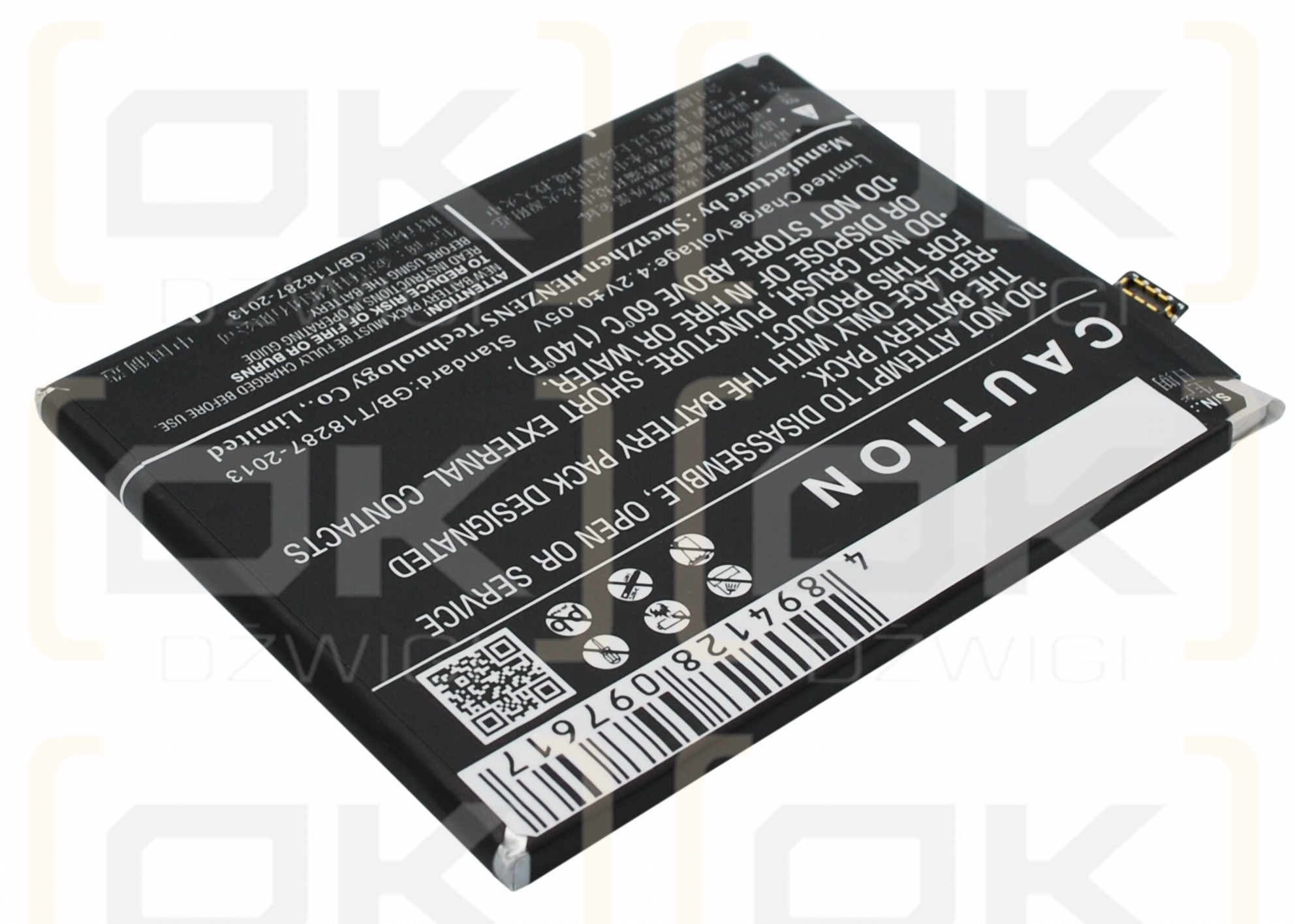 MeiZu Note / BT42 3100mAh Li-polímero 3.8V (Cameron Sino)