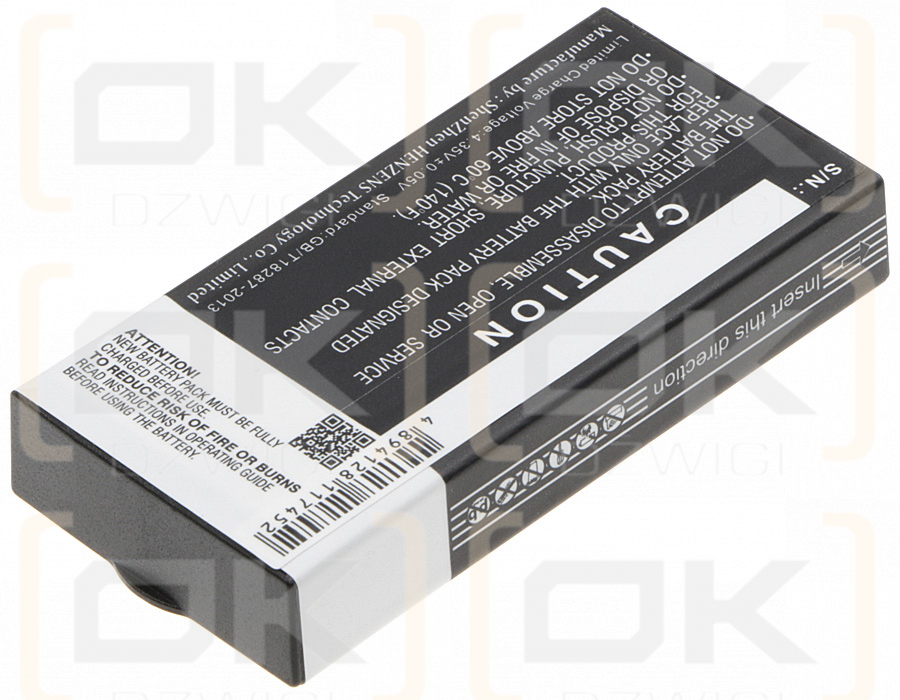 URC TRC-1280 / BT-NLP2400 4200mAh Li-ion 3.8V (Cameron Sino)