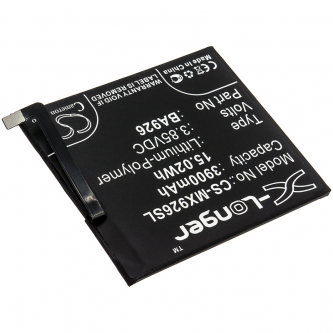Ersatzakku für MeiZu M926Q / BA926 3900mAh Li-Polymer 3,85V (Cameron Sino)