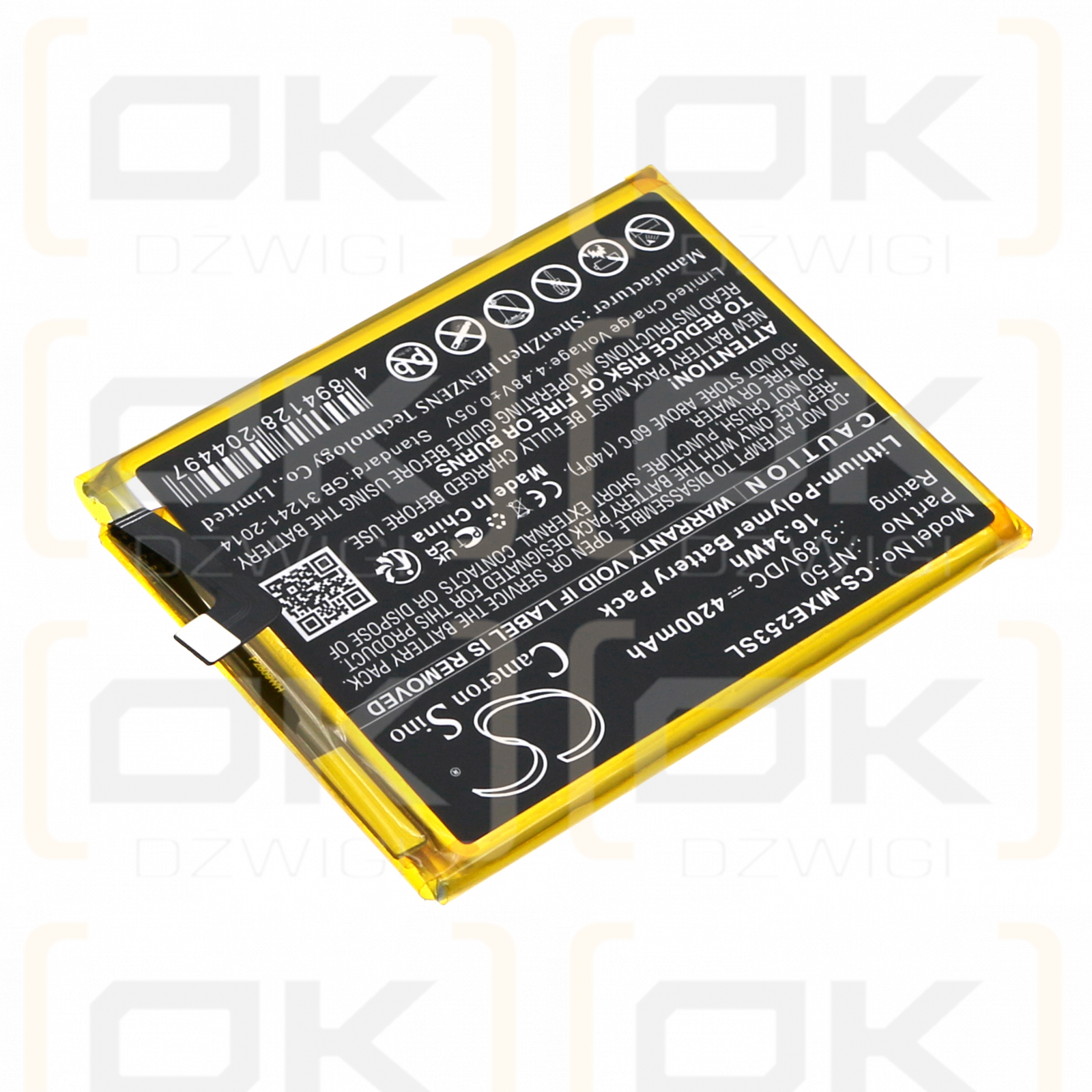 Motorola Egde 2022 / NF50 4200 mAh Li-Polymer 3,89 V (Cameron Sino)