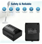 Replacement Battery for Moosoo X8 Pro 2000mAh Li-ion 28.8V (Cameron Sino)