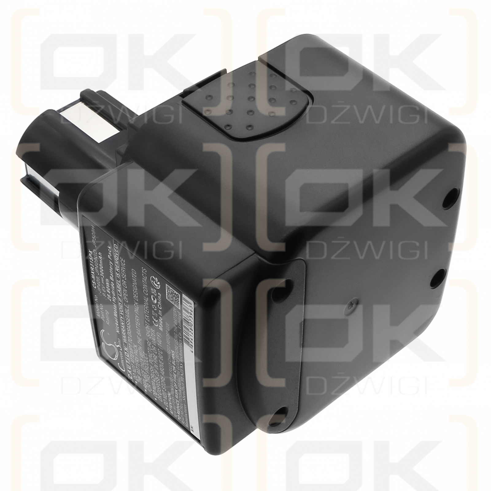 Barra de refuerzo máxima RB213 / JP409 3000 mAh Ni-MH 9,6 V (Cameron Sino)