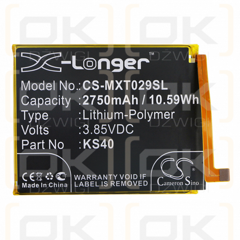 Motorola XT2029-1 / KS40 2750 mAh Li-Polymer 3,85 V (Cameron Sino)