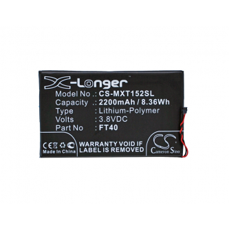 Motorola XT1079 / FT40 2200mAh Li-Polymer 3.8V (Cameron Sino)