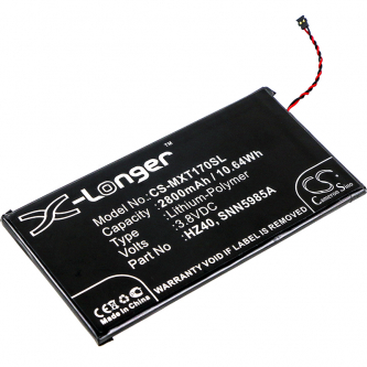 Motorola XT1710-06 / HZ40 2800mAh Li-Polymer 3.8V (Cameron Sino)