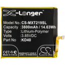 Motorola XT2019-2 / KD40 3800mAh Li-Polymer 3.85V (Cameron Sino)