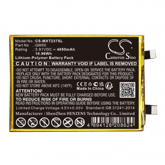 Motorola XT2307-3 / SB18D87942 4850 mAh Li-Polymer 3,91 V (Cameron Sino)