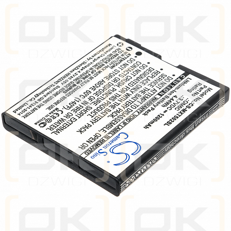 Motorola XT500 / OM6C 1200 mAh Li-Ion 3,7 V (Cameron Sino)