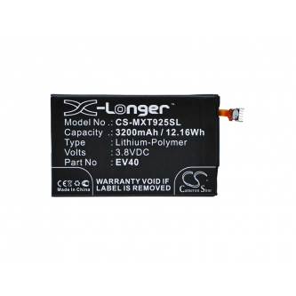 Motorola XT926 / EV40 3200mAh Li-Polymer 3.8V (Cameron Sino)