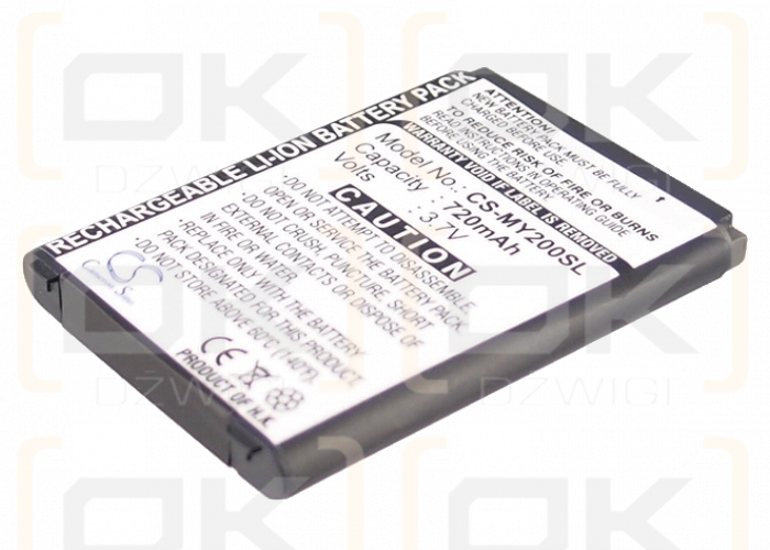 Sagem TIGR 155R / WT048000800 720 mAh Li-Ion 3,7 V (Cameron Sino)