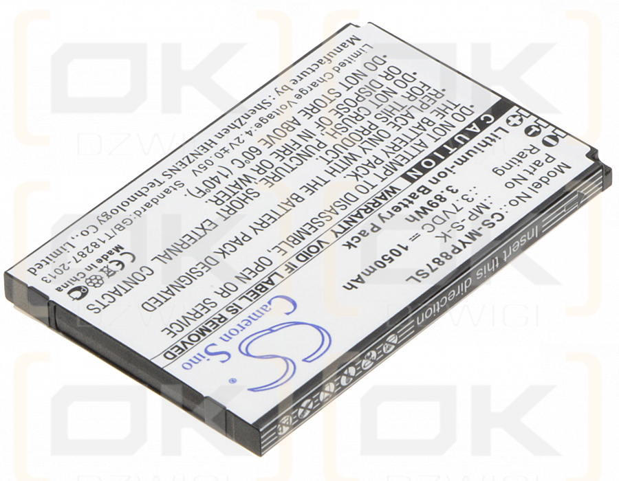 Myphone 8870 / MP-SK 1050 mAh Li-Ion 3,7 V (Cameron Sino)