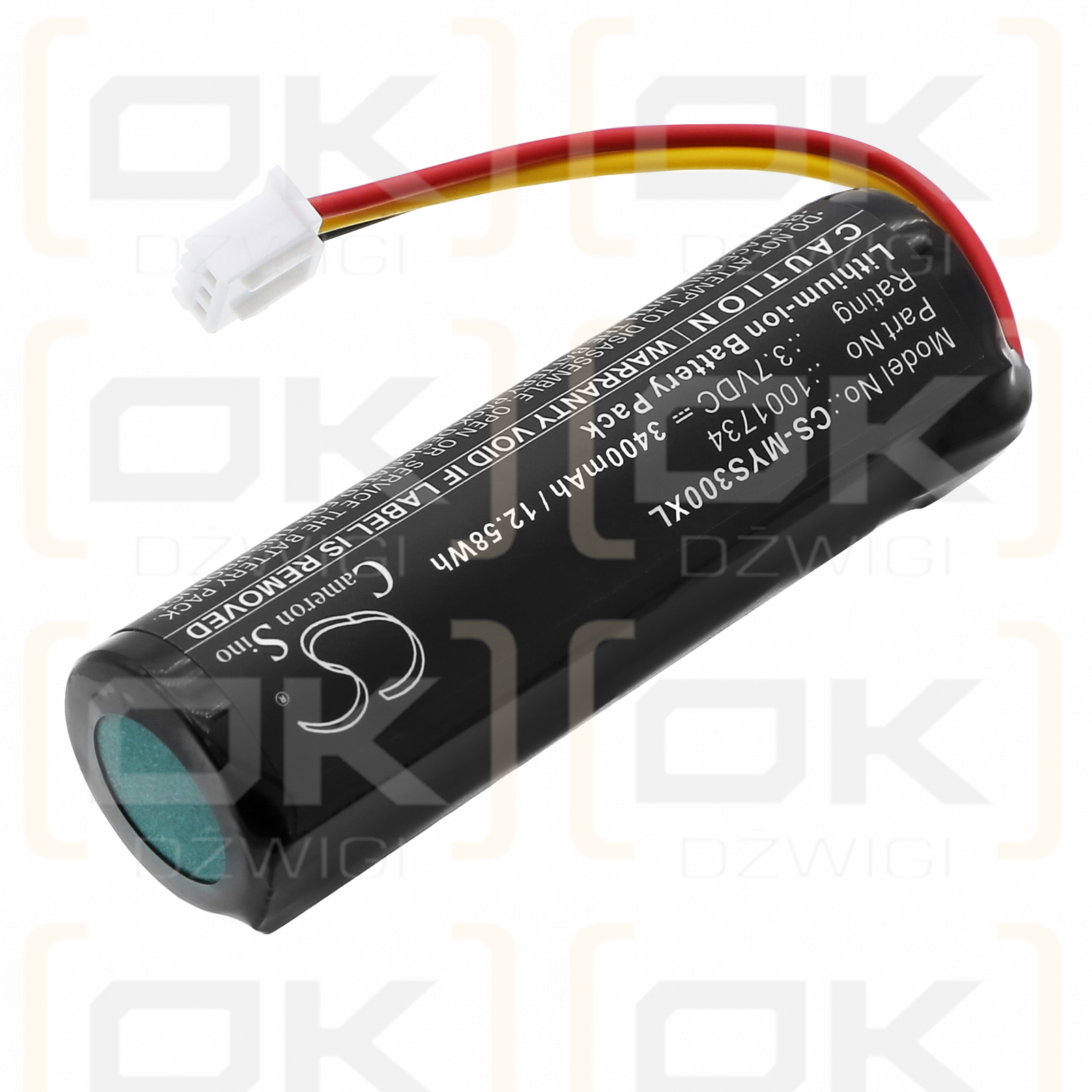 Envitec MySign S / 1001734 3400 mAh Li-ion 3.7 V (Cameron Sino)