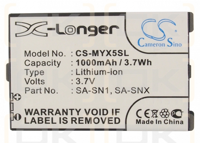 Sagem MY-X5M / 188973731 1000mAh Li-ion 3.7V (Cameron Sino)