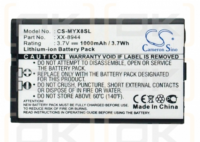 Sagem MYX8 / XX-8944 1000mAh Li-ion 3.7V (Cameron Sino)