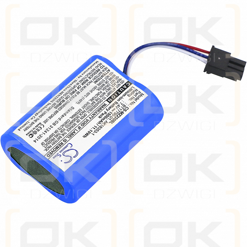 Zebra MZ420L / BT17790-1 1500 mAh Li-Ion 7,4 V (Cameron Sino)