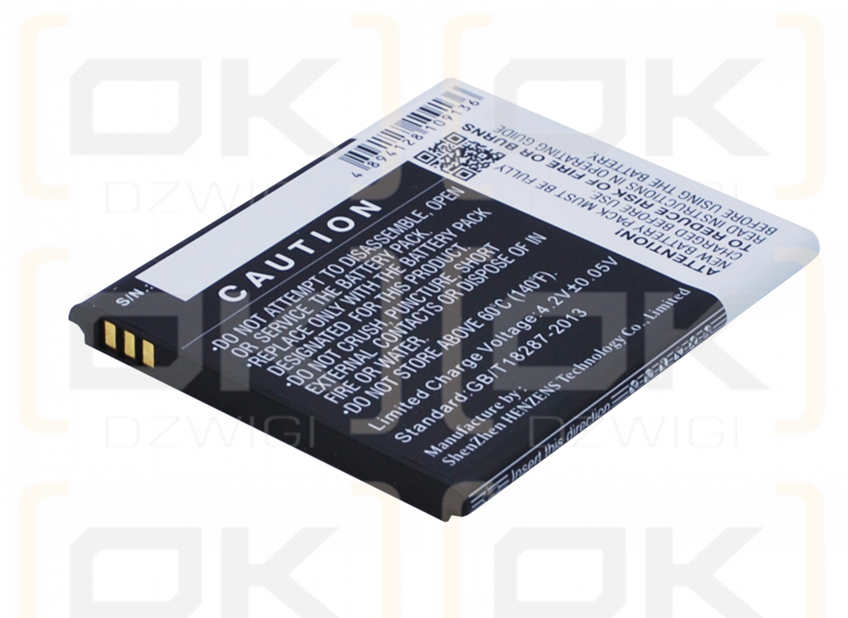 NAVON Mizu M400 / G55135 1500 mAh Li-Ion 3,7 V (Cameron Sino)