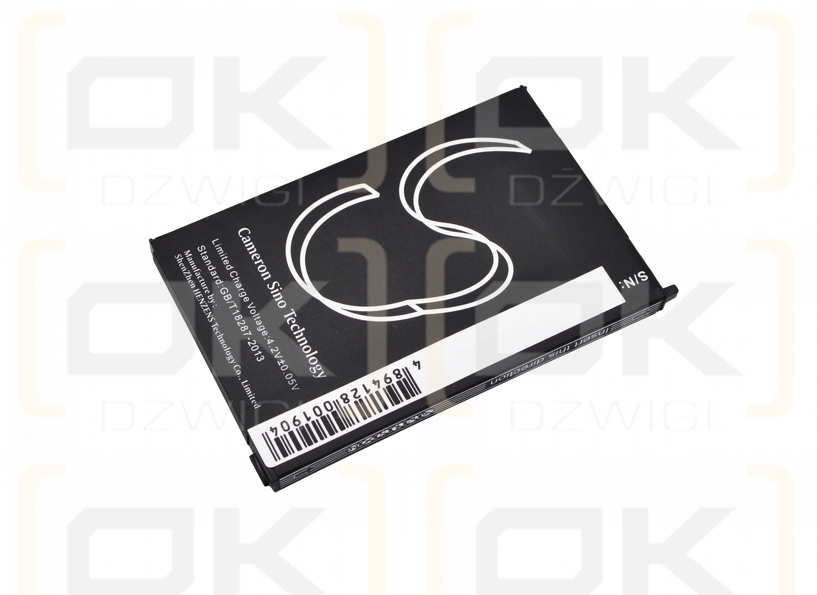 Replacement Battery for Acer JUNO ST / CP.H020N.010 1000 mAh Li-ion 3.7 V (Cameron Sino)