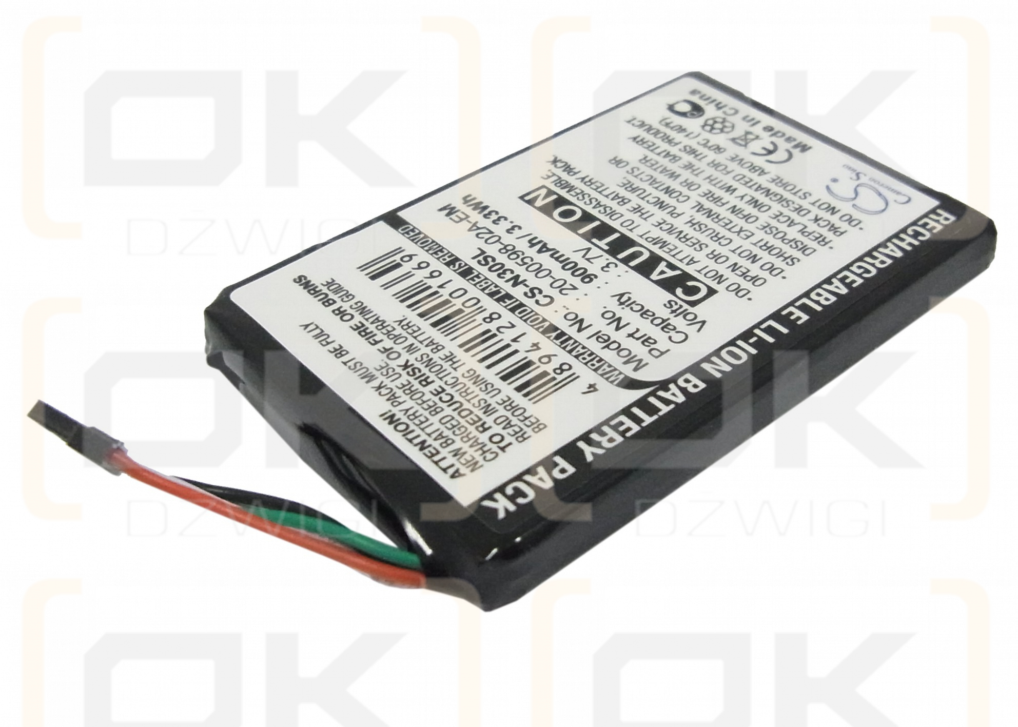 Bateria zamienna do Acer N30 / 20-00598-02A-EM 900 mAh Li-ion 3.7 V (Cameron Sino)