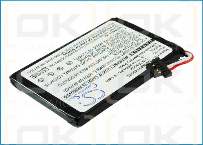 Navigon 1410 / LIN363002 850mAh Li-ion 3.7V (Cameron Sino)