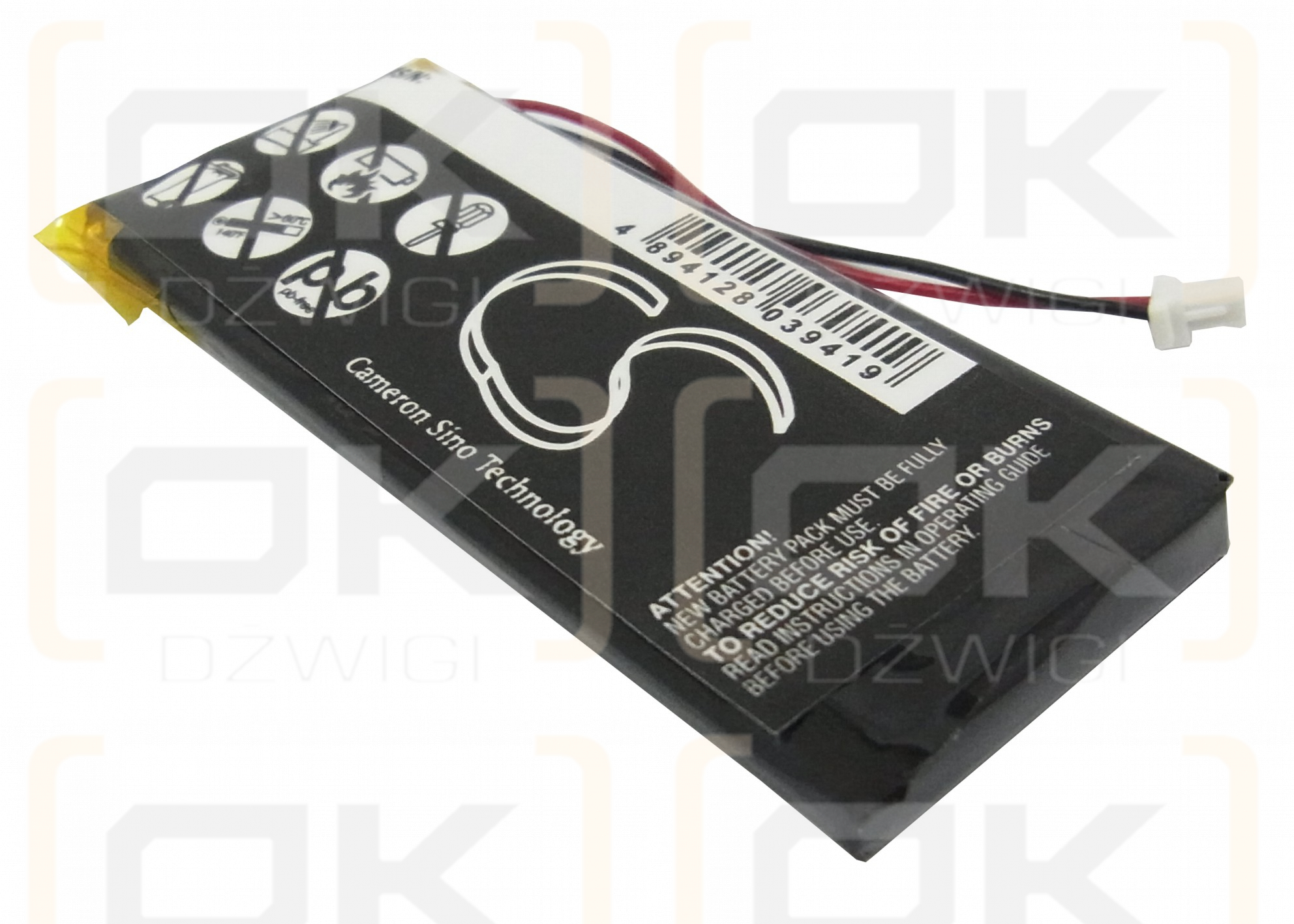 Navigon Skyway NAVI-3540 Easy / AE522866P 1000 mAh Li-Polymer 3.7 V (Cameron Sino)