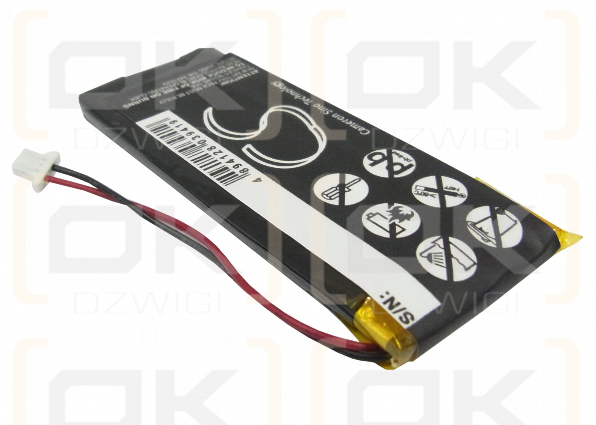 Navigon Skyway NAVI-3540 Easy / AE522866P 1000 mAh Li-Polymer 3.7 V (Cameron Sino)