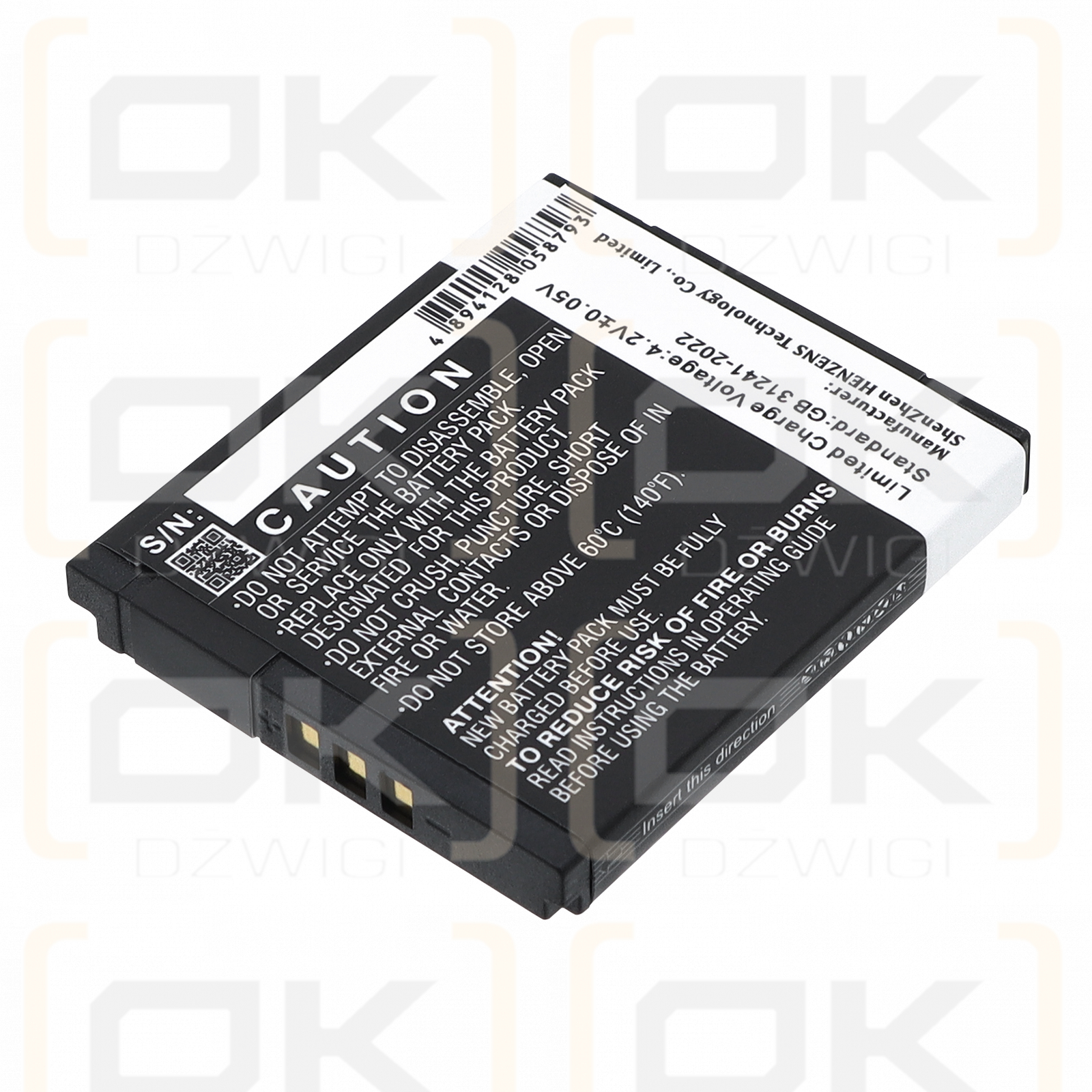 Replacement Battery for Canon IXUS 133 / NB-11L 680 mAh Li-ion 3.7 V (Cameron Sino)