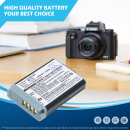 Replacement Battery for Canon PowerShot SX740HS / NB-13L 1050 mAh Li-ion 3.7 V (Cameron Sino)