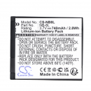 Replacement battery for Canon Li-ion 740mAh (Cameron Sino)