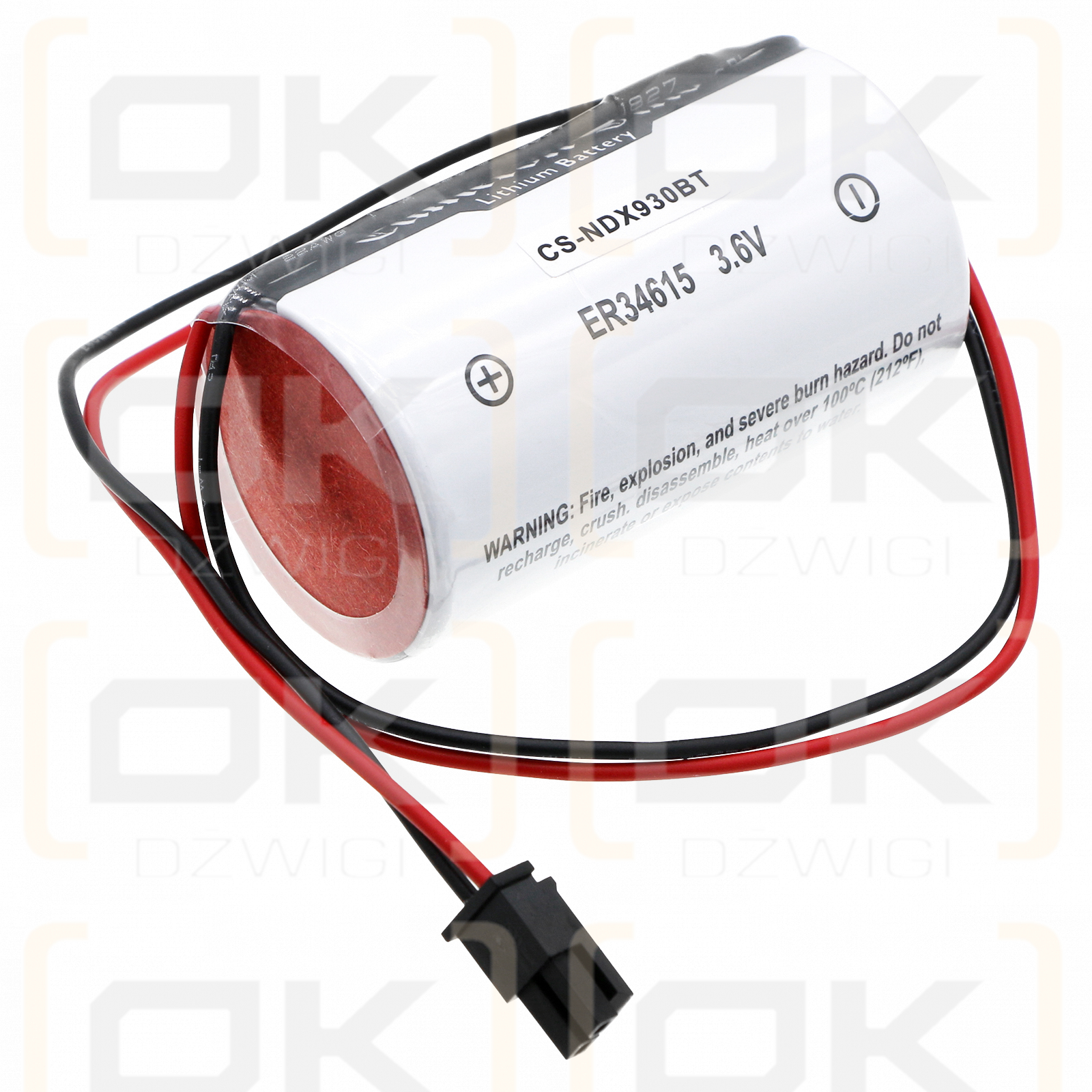 Indexa 9000AS-B / 01739307 14500mAh Li-SOCl2 3.6V (Cameron Sino)