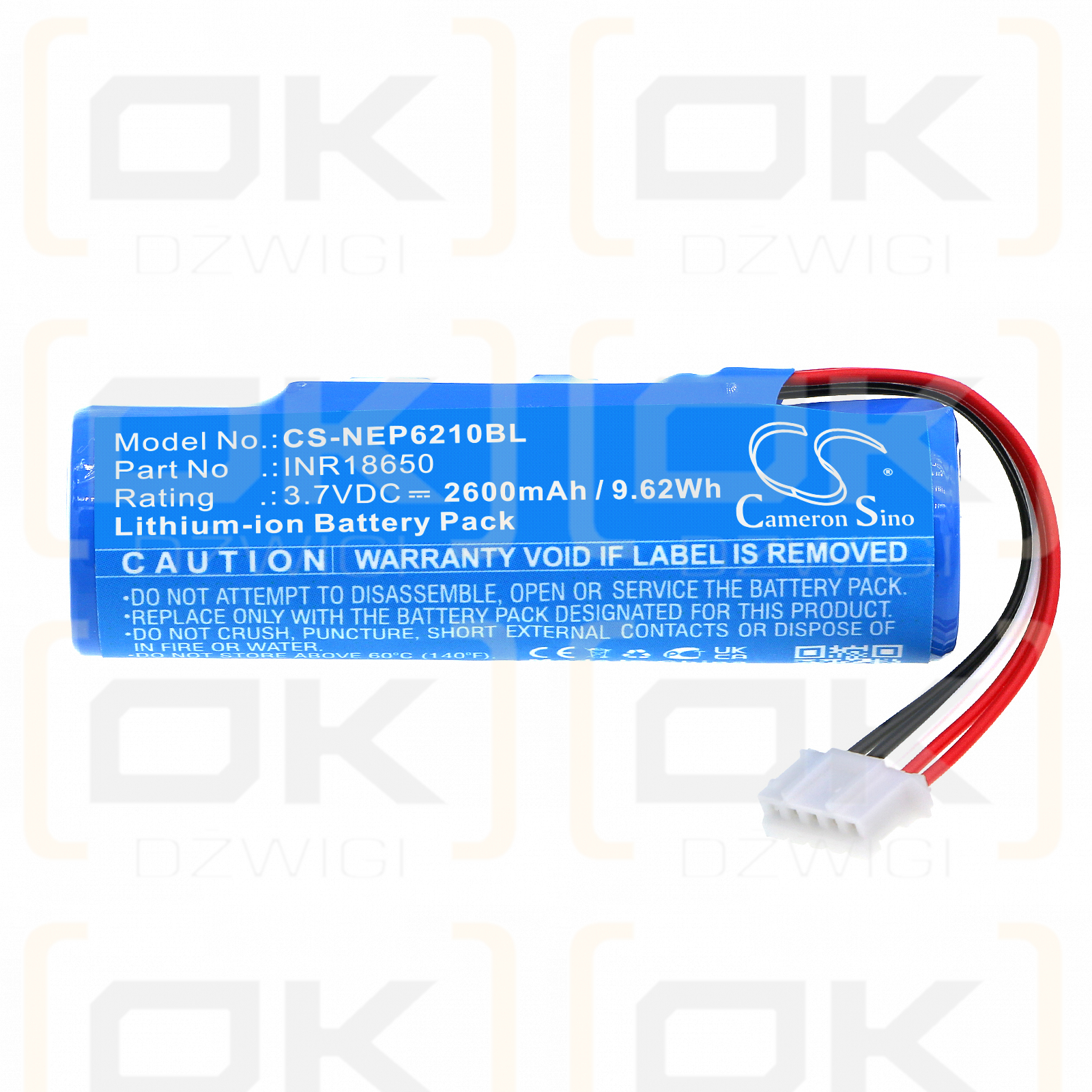 AMP AMP9000 / IS588 ​​​​2600 mAh Li-Ion 3,7 V (Cameron Sino)