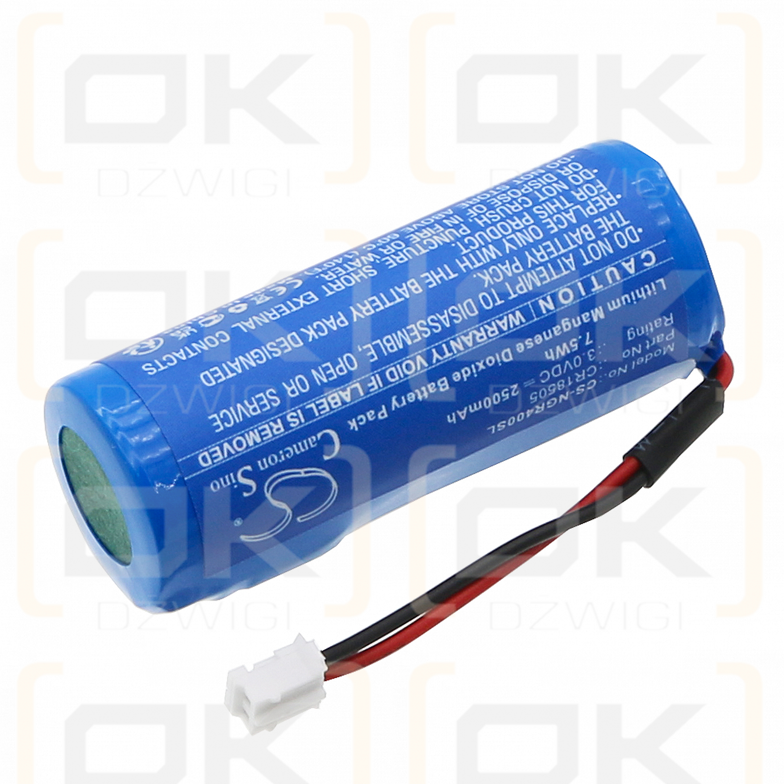 NextCentury RR4 Digitalanzeigen / CR18505 2500 mAh Li-MnO2 3,0 V (Cameron Sino)