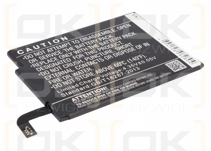 Nokia RM-940 / BV-4BW 3500mAh Li-Polymer 3.8V (Cameron Sino)