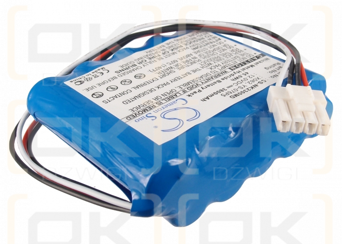 Nihon Kohden BSM-23001A / X062 3800 mAh Ni-MH 12,0 V (Cameron Sino)