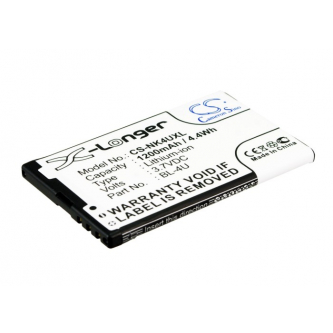 Nokia 500 / BL-4U 1200mAh Li-ion 3.7V (Cameron Sino)