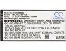 Microsoft RM-1040 / BL-T5A 1900 mAh Li-Polymer 3,8 V (Cameron Sino)