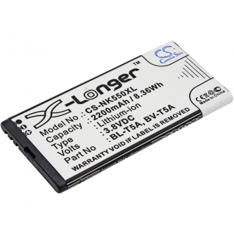 Microsoft RM-1040 / BL-T5A 2200mAh Li-ion 3.8V (Cameron Sino)