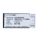 Nokia / BV-T4B 3000 mAh Li-Polymer 3.8 V (Cameron Sino)