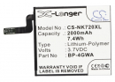 Microsoft Lumia 625H / BP-4GWA 2000 mAh Li-Polymer 3,7 V (Cameron Sino)