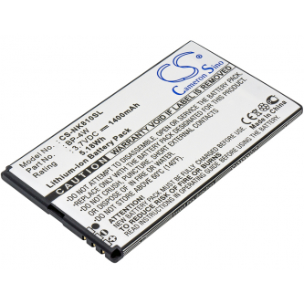 Nokia Lumia 822 / BP-4W 1400mAh Li-ion 3.7V (Cameron Sino)