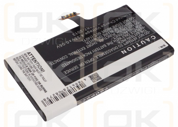 Microsoft Lumia 909 / BV-5XW 2000mAh Li-ion 3.8V (Cameron Sino)