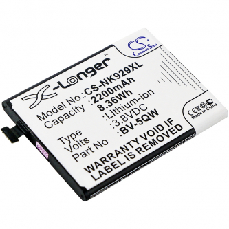 Microsoft Lumia 930 / BV-5QW 2200mAh Li-ion 3.8V (Cameron Sino)