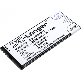 Microsoft RM-1104 / BV-T5E 2900mAh Li-ion 3.85V (Cameron Sino)