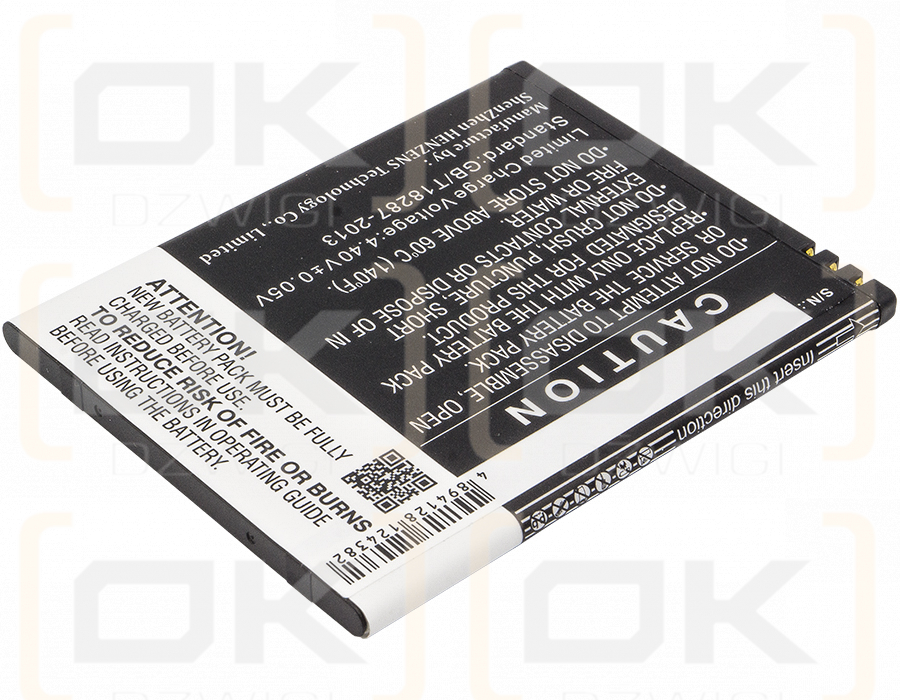 Microsoft Cityman / BV-T4D 3350mAh Li-ion 3.85V (Cameron Sino)