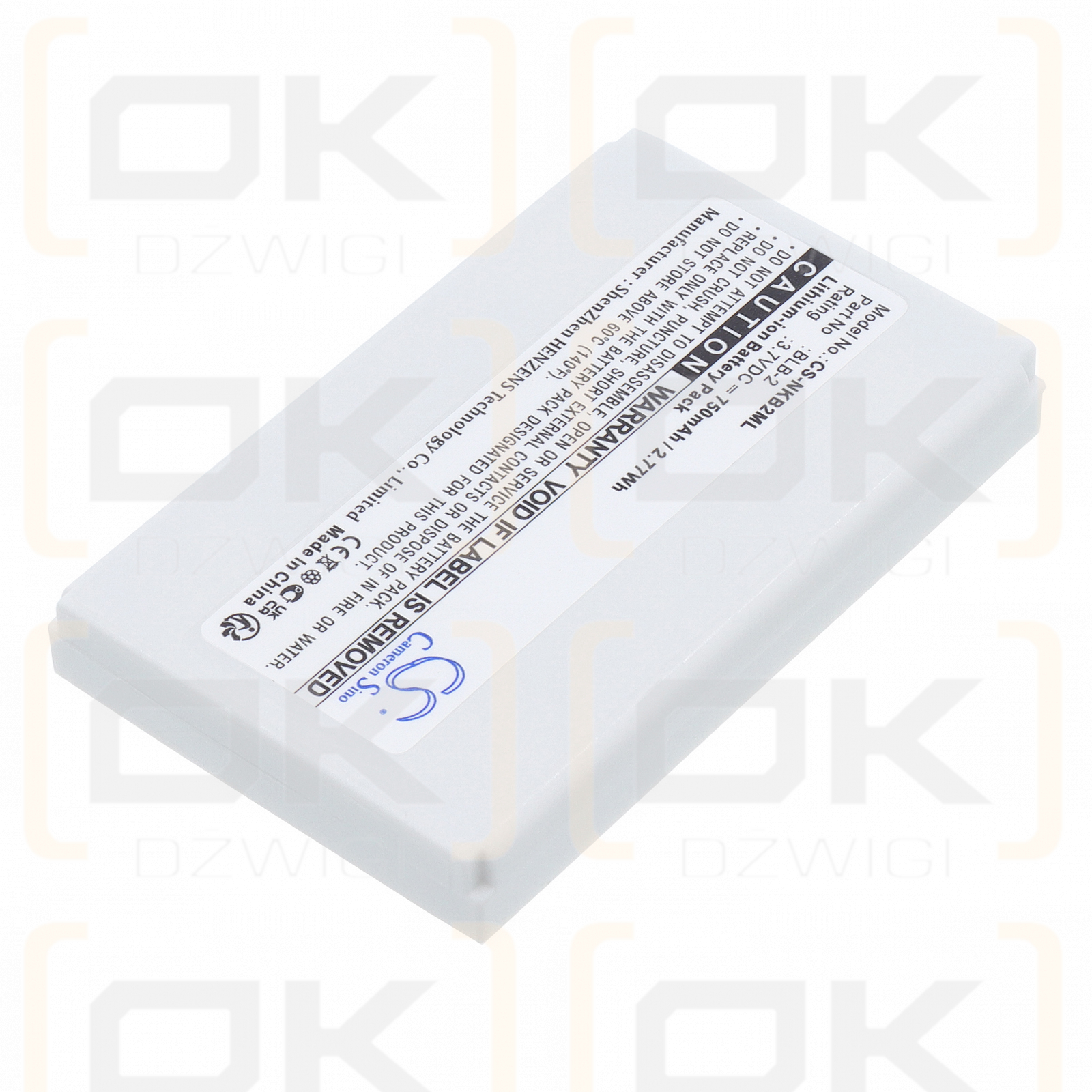 Nokia 8850G / BLB-2 750 mAh Li-ion 3.7 V (Cameron Sino)