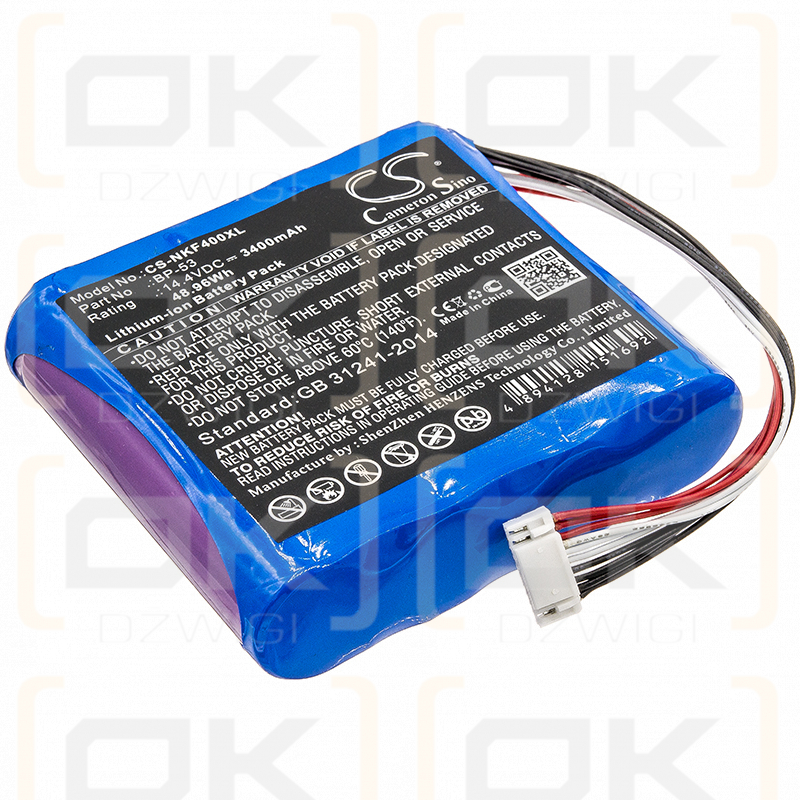 Nissin KF4A / BP-53 3400mAh Li-ion 14.4V (Cameron Sino)