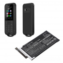 Nokia TA-1186/DS / BPCNTBY001B 2100 mAh, polímero de litio, 3,8 V (Cameron Sino)