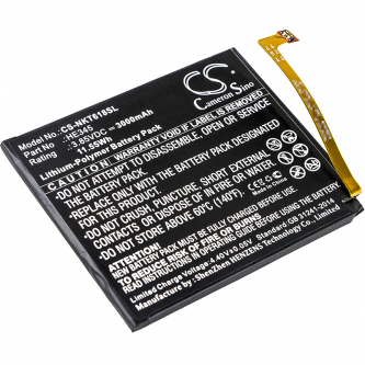 Nokia 6 2nd / HE345 3000mAh Li-Polymer 3.85V (Cameron Sino)